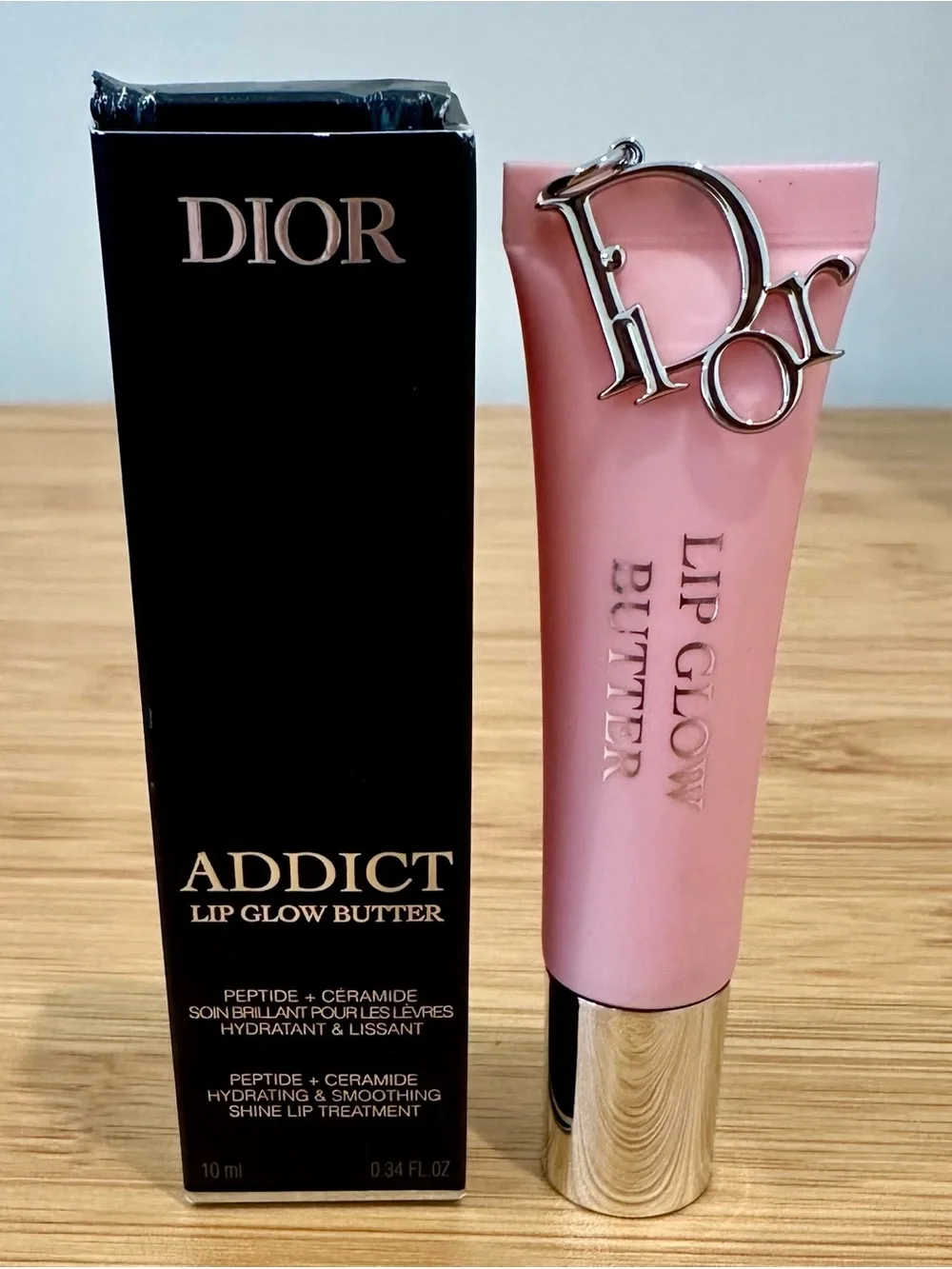 NWB Dior Addict Lip Glow Butter Balm - Shade 101 Glazed Pink